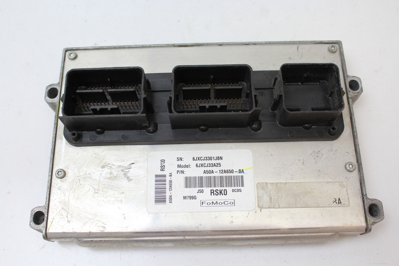 08-10 Mazda CX-9 A50A-12A650-BA Computer Brain Engine Control ECU ECM EBX Module