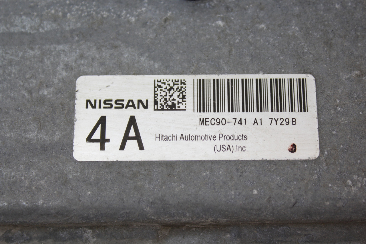 08 2008 Nissan Sentra MEC90-741 A1 Computer Brain Engine Control ECU ECM Module