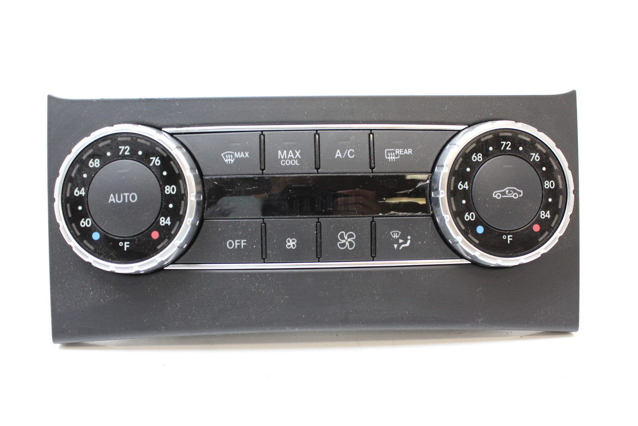 12-14 Benz C300 A 204 900 68 08 Climate Control Panel Temperature Unit A/C