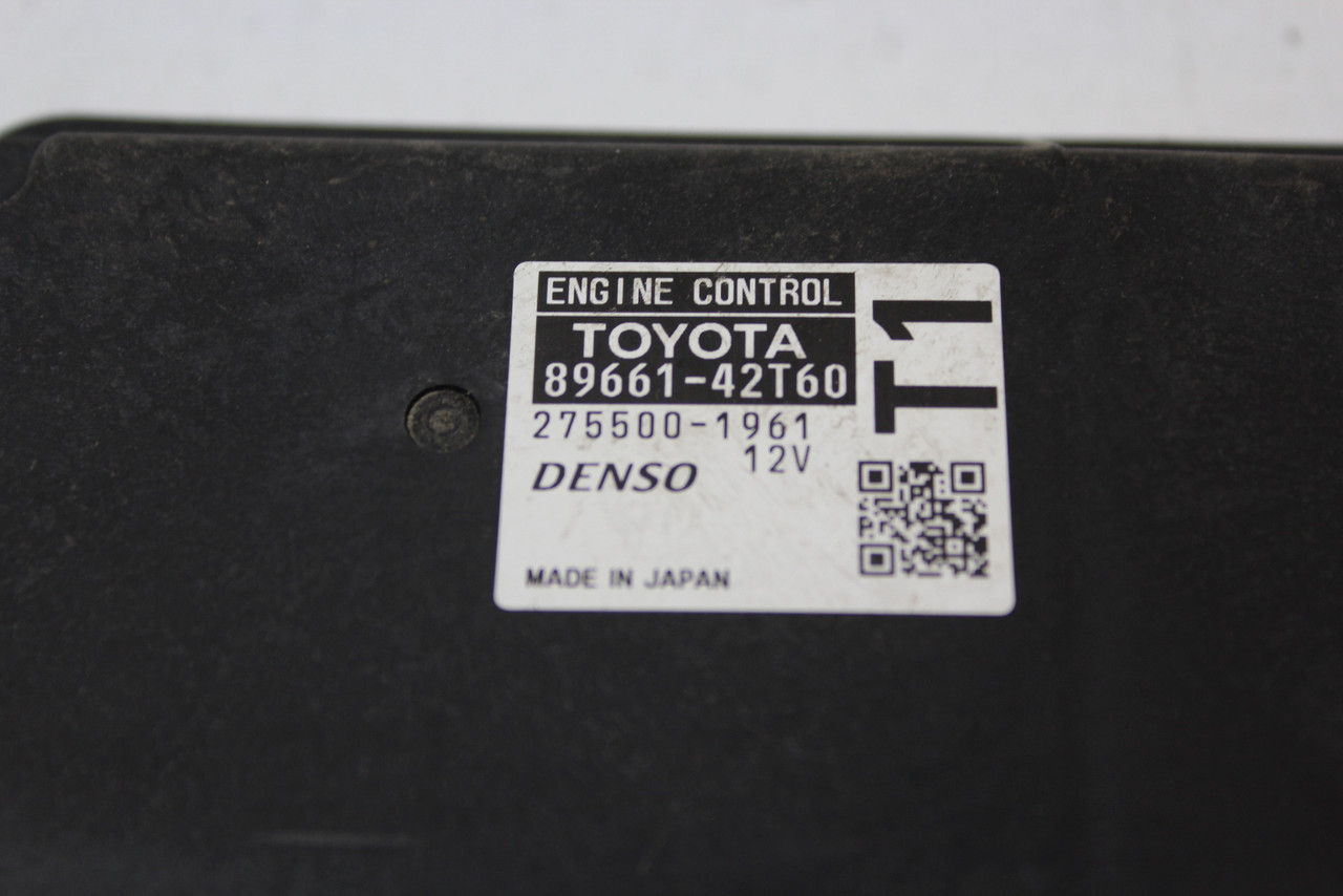 2012 12 Toyota Rav4 89661-42T60 Computer Brain Engine