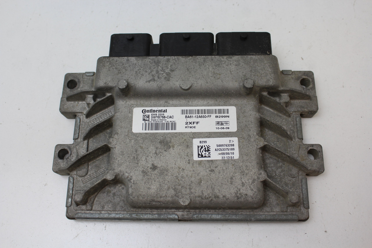 11 2011 Ford Fiesta BA61-12A650-FF Computer Brain Engine Control ECU ECM Module