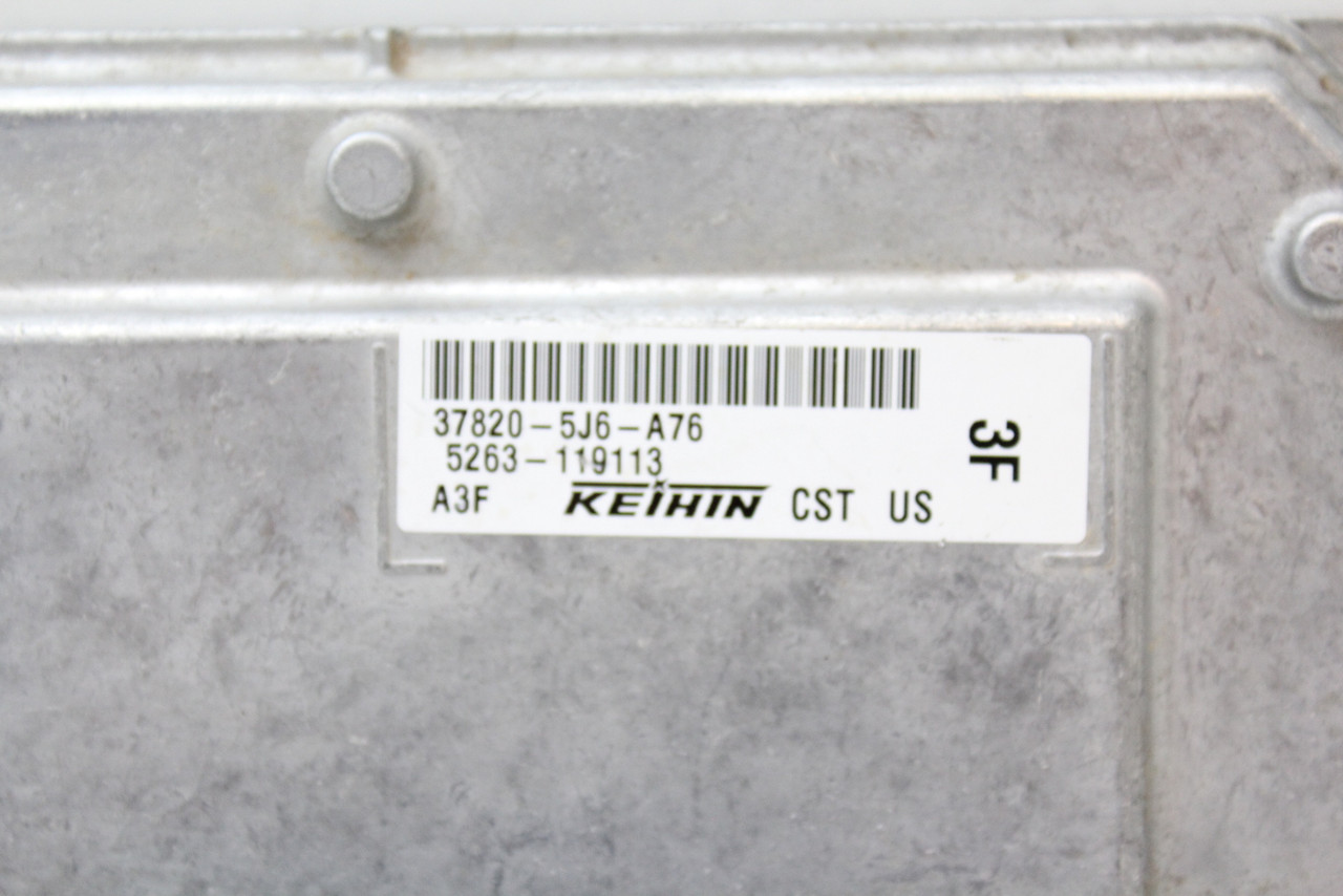 14 15 Acura MDX 37820-5J6-A76 Computer Brain Engine Control ECU ECM EBX Module
