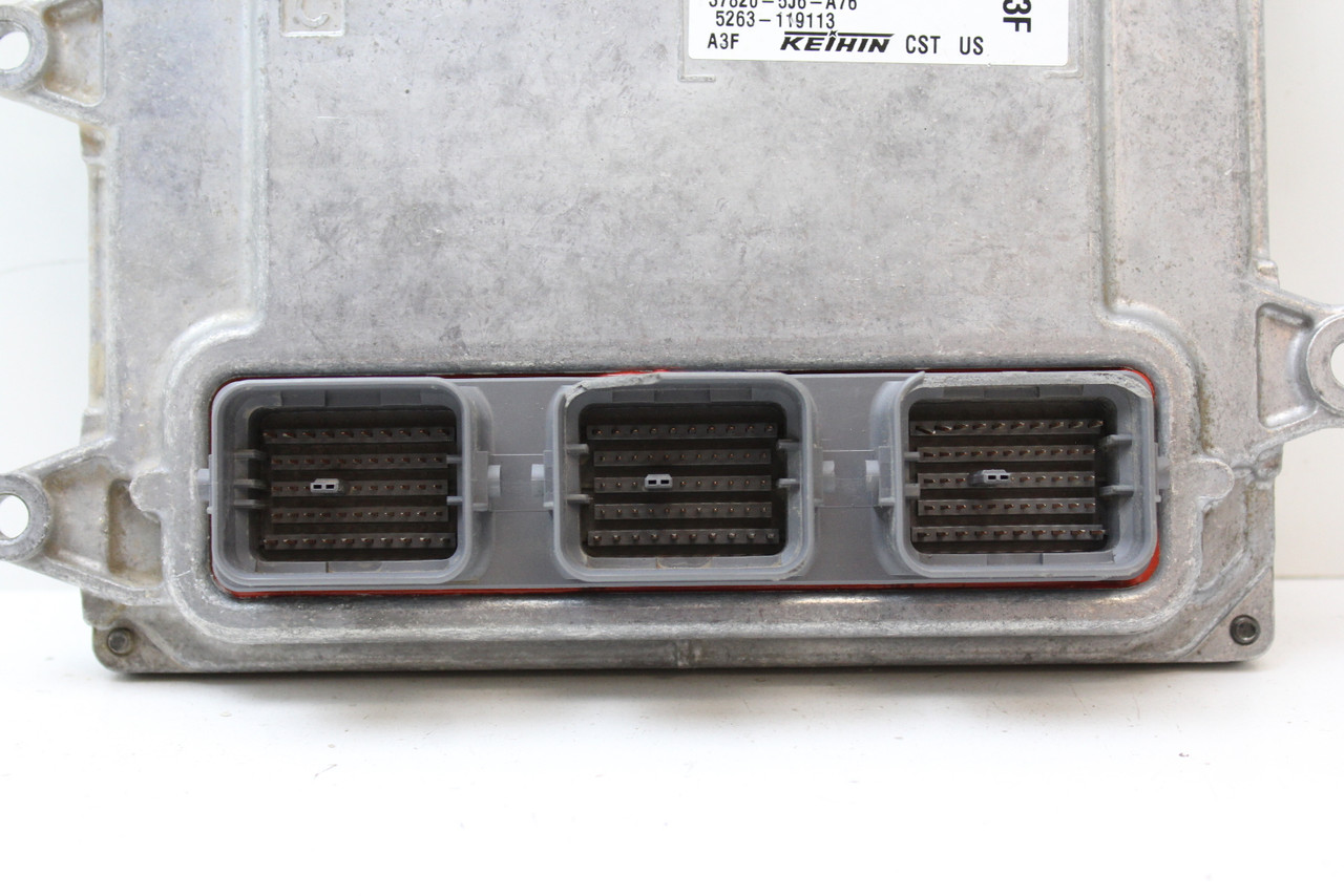 14 15 Acura MDX 37820-5J6-A76 Computer Brain Engine Control ECU ECM EBX Module