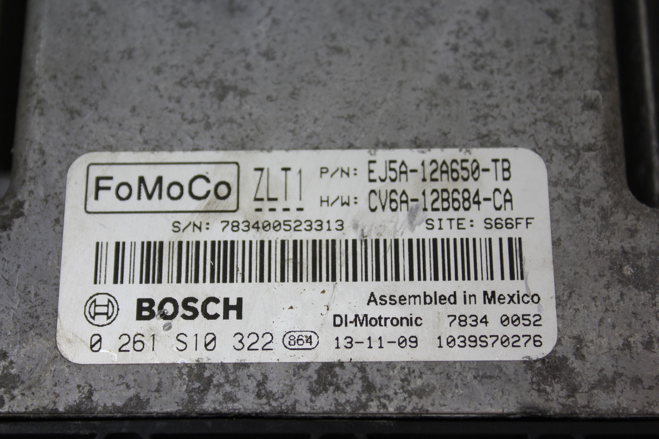 13-16 Ford Escape EJ5A-12A650-TB Computer Engine Control ECU ECM EBX Module