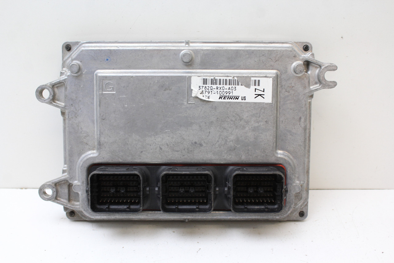 12 2012 Civic 37820-RX0-A03 Computer Brain Engine Control ECU ECM EBX Module 12 2012 Civic 37820-RX0-A03 Computer Brain Engine Control ECU ECM EBX Module
