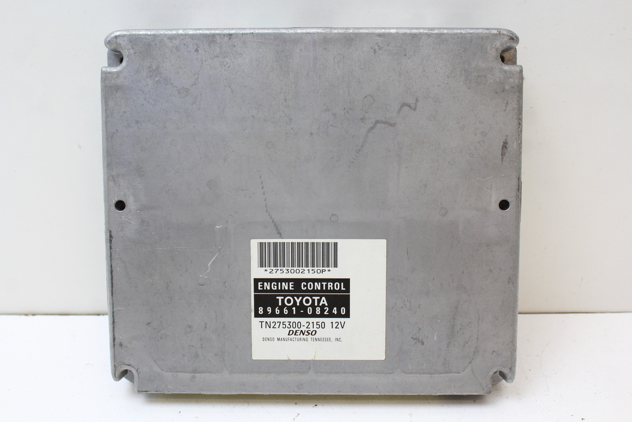 2008 08 Sienna 89661-08240 Computer Brain Engine Control ECU ECM EBX Module 2008 08 Sienna 89661-08240 Computer Brain Engine Control ECU ECM EBX Module