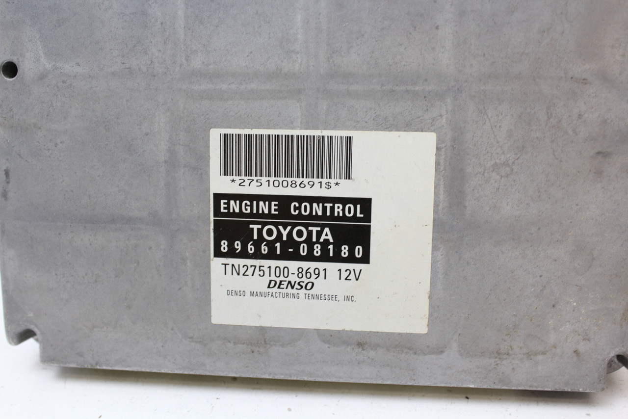 07 2007 Sienna 89661-08180 Computer Brain Engine Control ECU ECM EBX Module