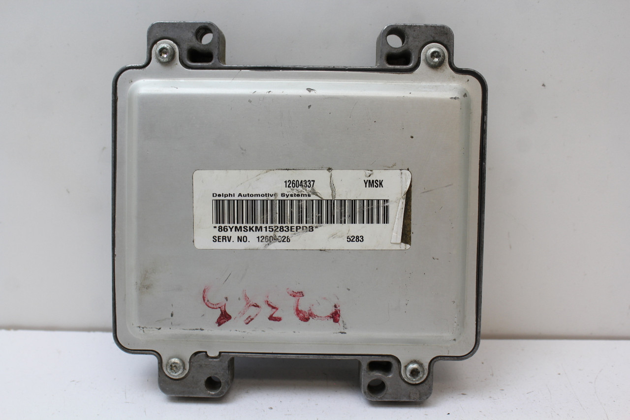 06-07 Rendezvous 12600928 Computer Brain Engine Control ECU ECM EBX Module