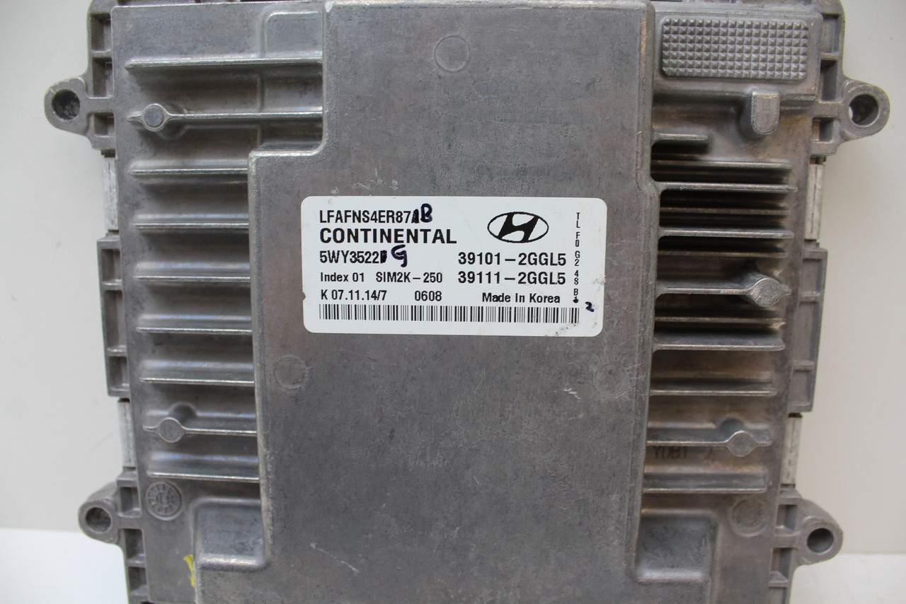 15-17 Sonta 39111-2GGL5 Computer Brain Engine Control ECU ECM EBX Module