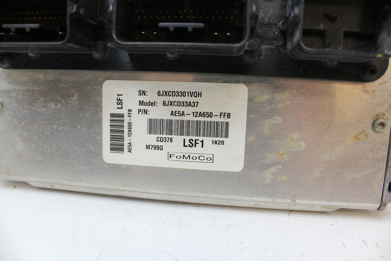 12 Lincoln MKZ AE5A-12A650-FFB Computer Brain Engine Control ECU ECM EBX Module