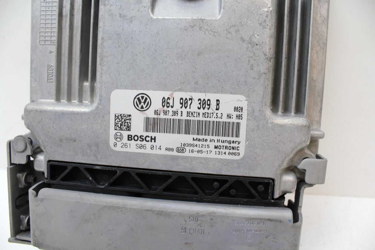 12 2012 CC 06J 907 309 B Computer Brain Engine Control ECU ECM EBX Module 12 2012 CC 06J 907 309 B Computer Brain Engine Control ECU ECM EBX Module