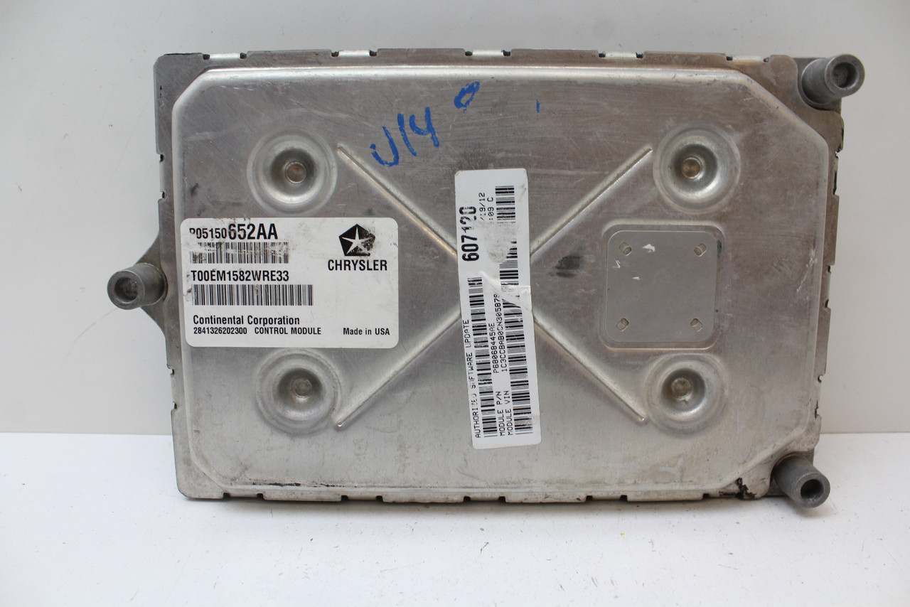 12 2012 200 P68068445AE Computer Brain Engine Control ECU ECM EBX Module