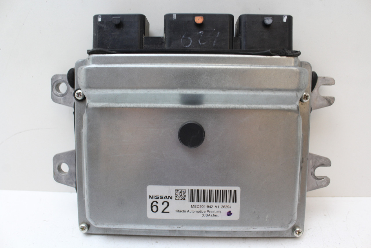12 2012 Versa MEC901-942 A1 Computer Brain Engine Control ECU ECM EBX Module