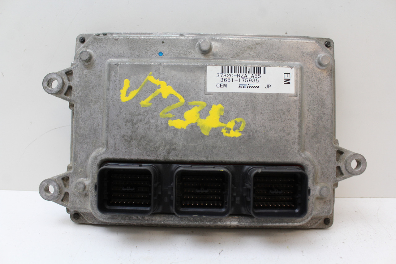07-09 CR-V 37820-RZA-A55 Computer Brain Engine Control ECU ECM EBX Module