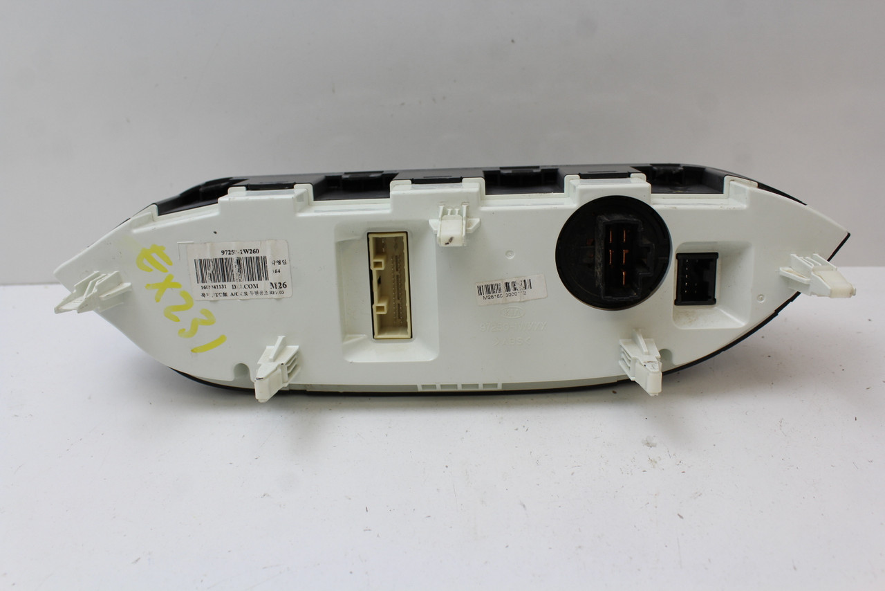 16 17 Kia Rio 97250-1W260 Climate Control Panel Temperature Unit A/C Heater 16 17 Kia Rio 97250-1W260 Climate Control Panel Temperature Unit A/C Heater