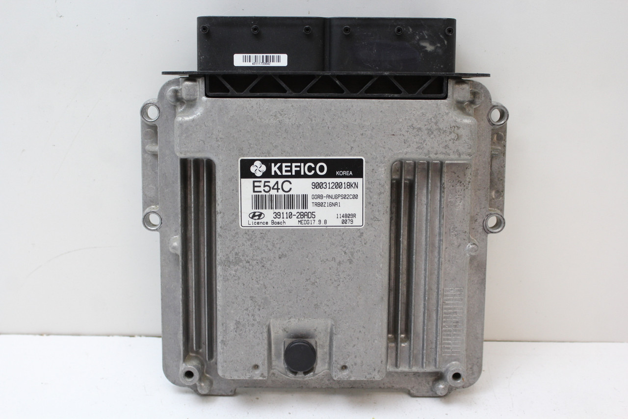 12-14 Accent 39110-2BAD5 Computer Brain Engine Control ECU