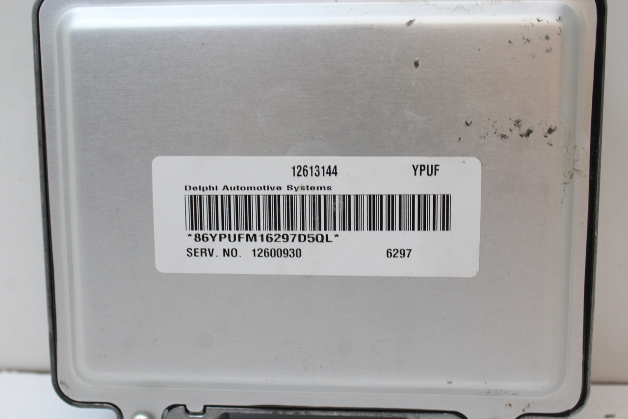 06-08 Lucerne 12600930 Computer Brain Engine Control ECU ECM EBX Module