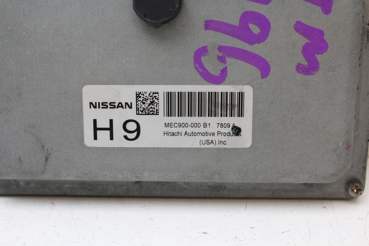 08 2008 Versa MEC900-000 B1 Computer Brain Engine Control ECU ECM EBX Module