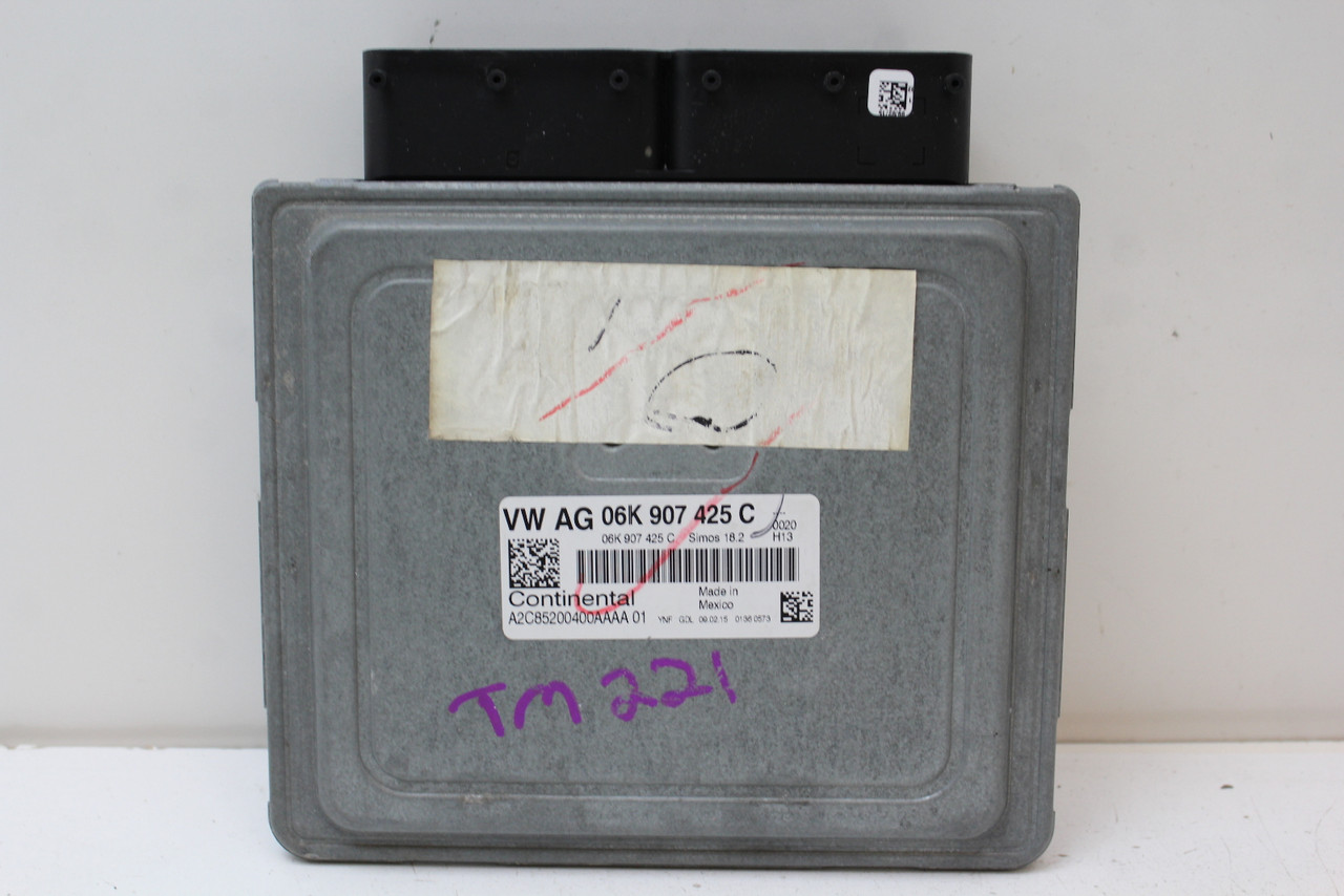 15 2015 Beetle 06K 907 425 C Computer Brain Engine Control ECU ECM EBX Module