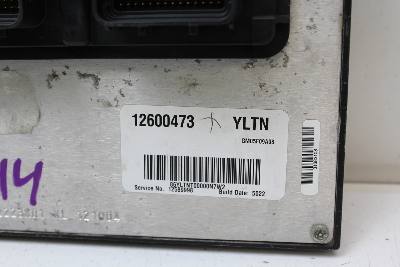 05-06 Cobalt 12589998 Computer Brain Engine Control ECU ECM EBX