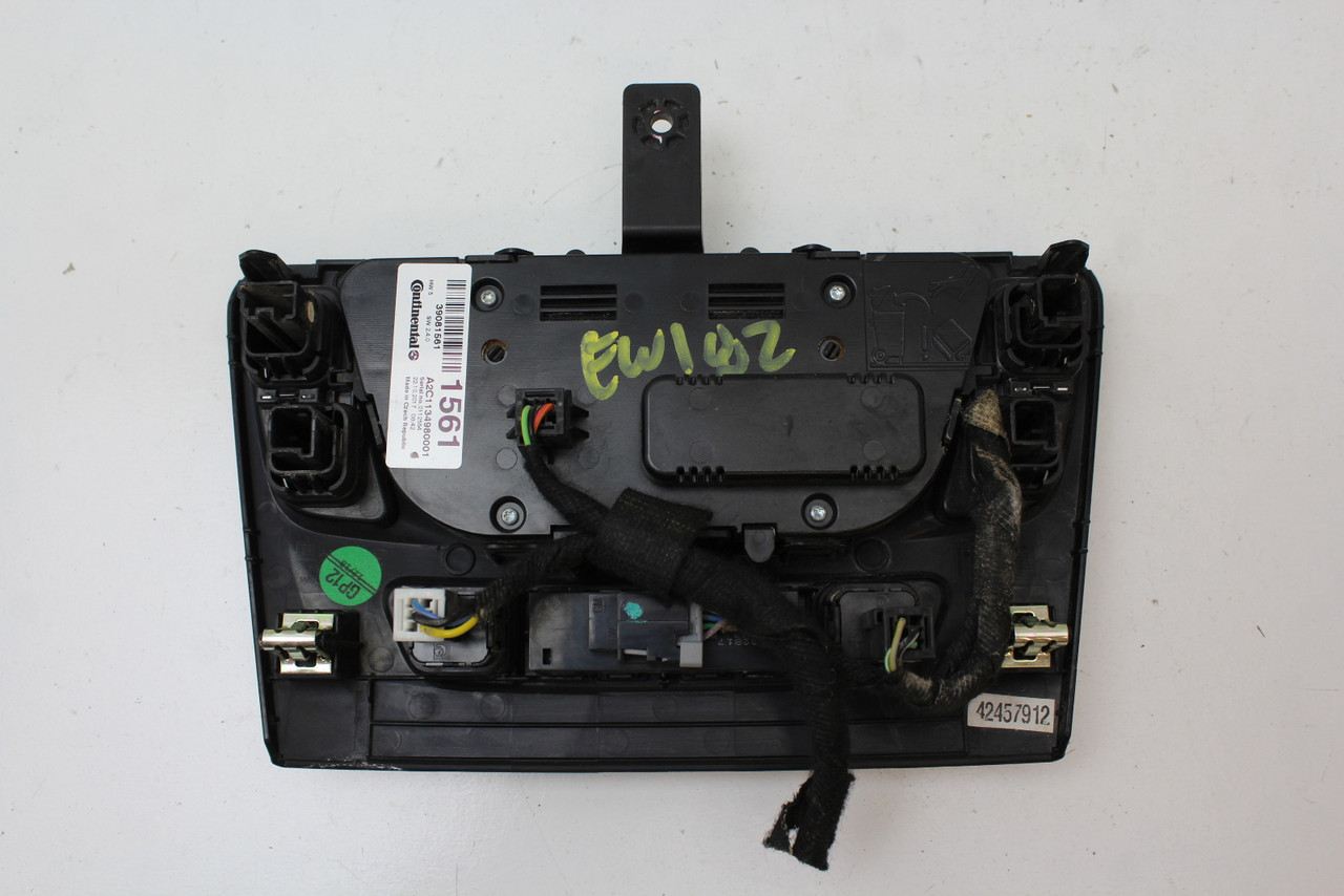 17-20 Buick Encore 39081561 Climate Control Panel Temperature Unit A/C Heater