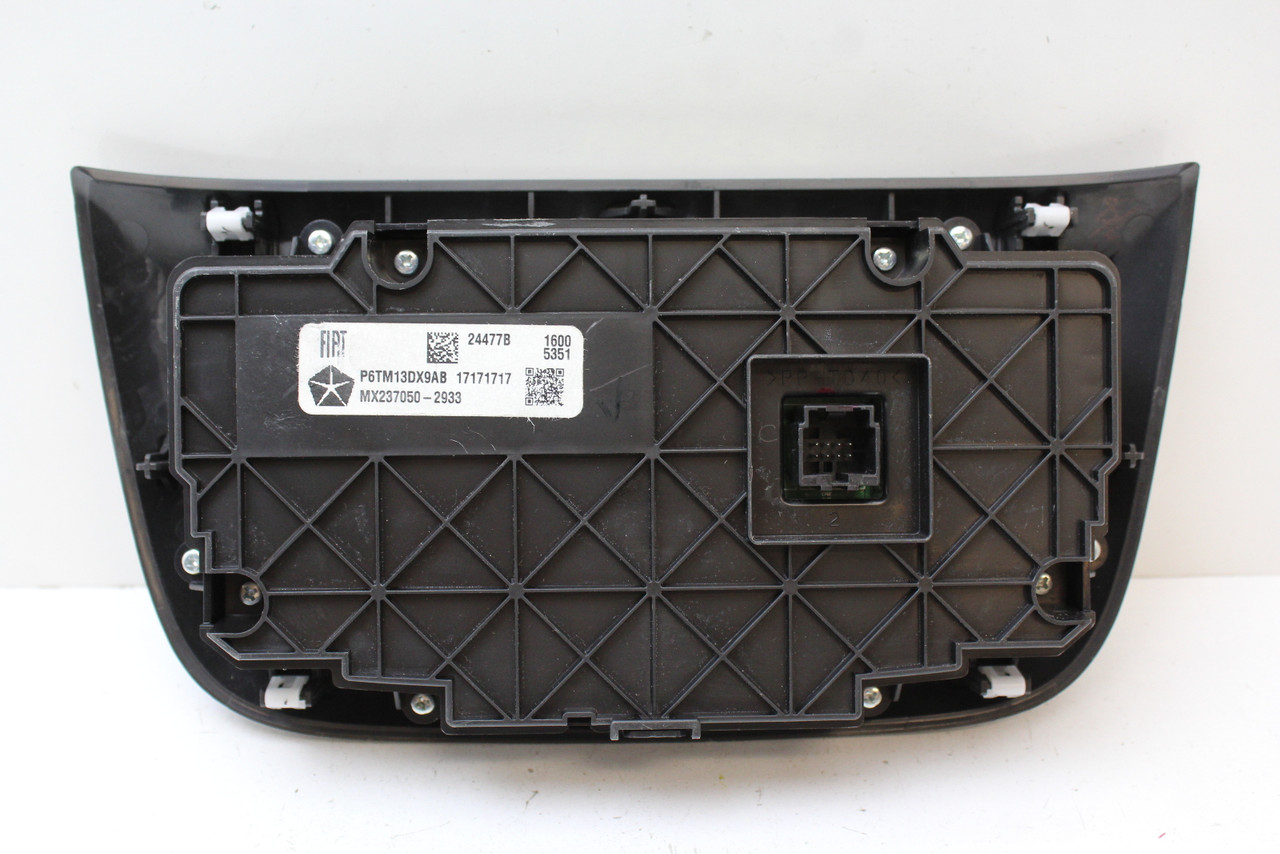 17-20 Jeep Compass P6TM13DX9AB Climate Control Panel Temperature Unit A/C Heater 17-20 Jeep Compass P6TM13DX9AB Climate Control Panel Temperature Unit A/C Heater