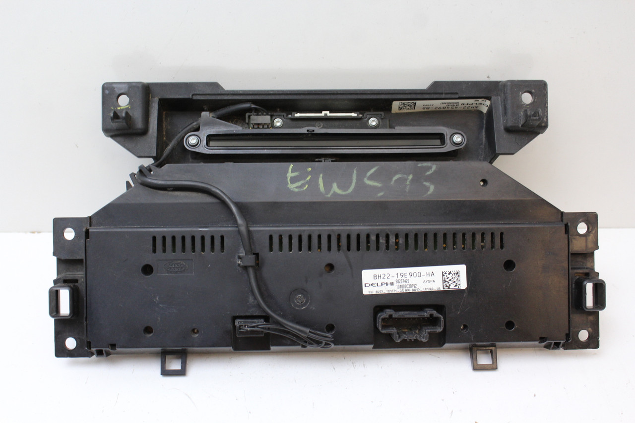 14-16 Land Rover LR4 BH22-19E900-HA Climate Control Panel Temperature A/C Heater 14-16 Land Rover LR4 BH22-19E900-HA Climate Control Panel Temperature A/C Heater