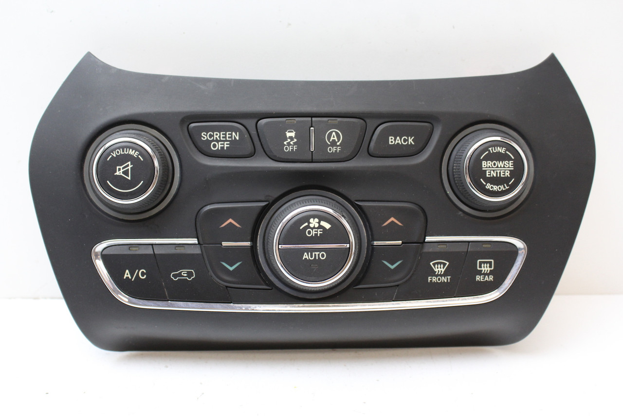 15-18 Jeep Cherokee 68293527AA Climate Control Panel Temperature