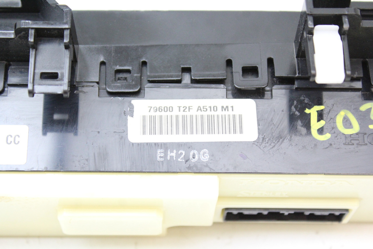 16-17 Honda Accord 79600 T2F A510 M1 Climate Control Panel Temperature A/C 16-17 Honda Accord 79600 T2F A510 M1 Climate Control Panel Temperature A/C