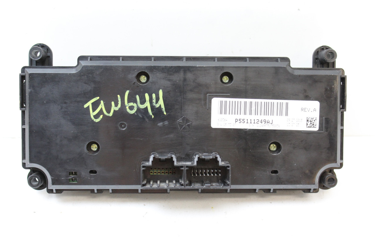 11-20 Dodge Caravan 55111249AJ Climate Control Panel Temperature Unit A/C Heater