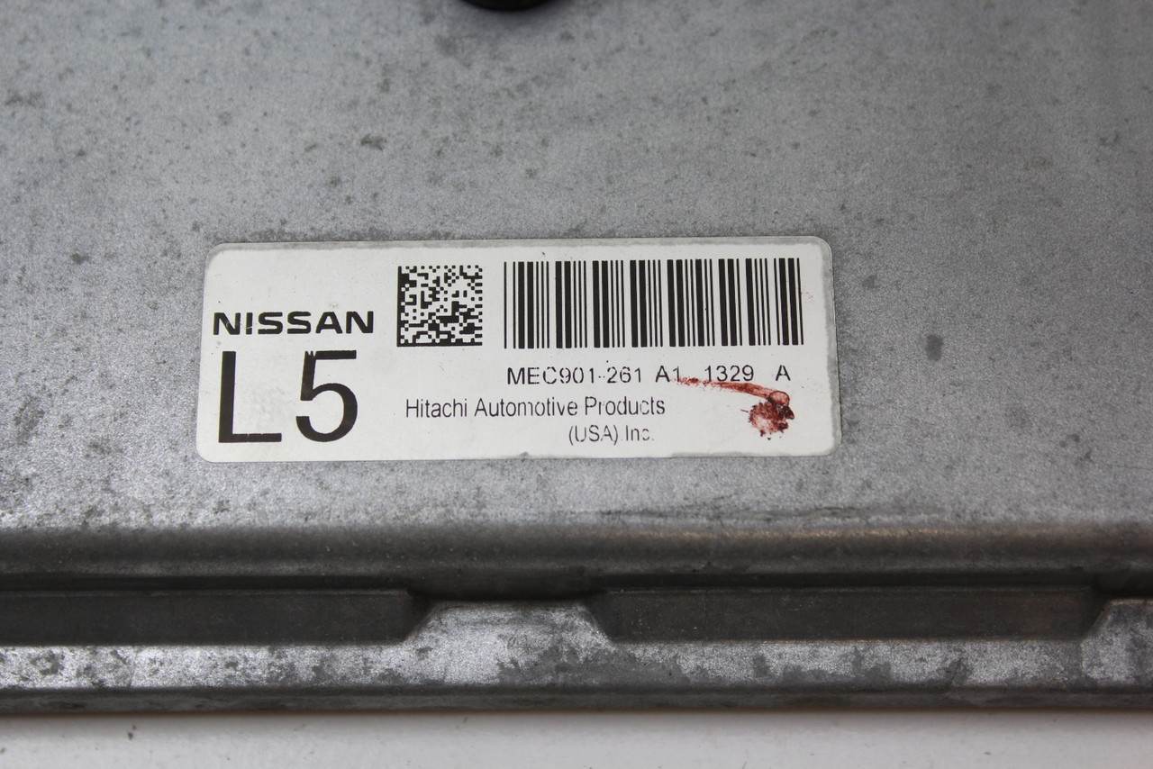10 11 Nissan Versa MEC901-261 A1 Computer Engine Control ECU ECM EBX Module