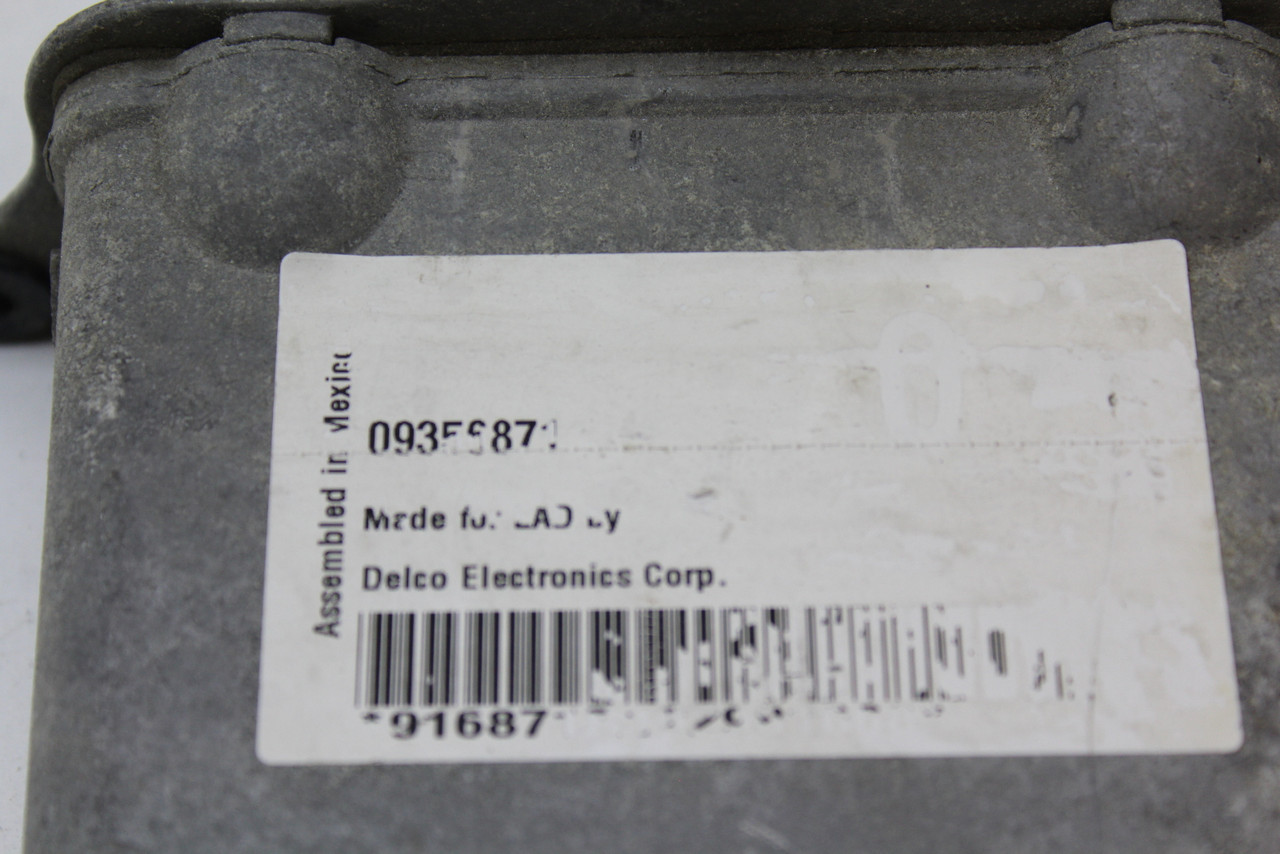 2000 00 Pontiac Grand AM 09356871 Anti Lock Brake Control Control Module