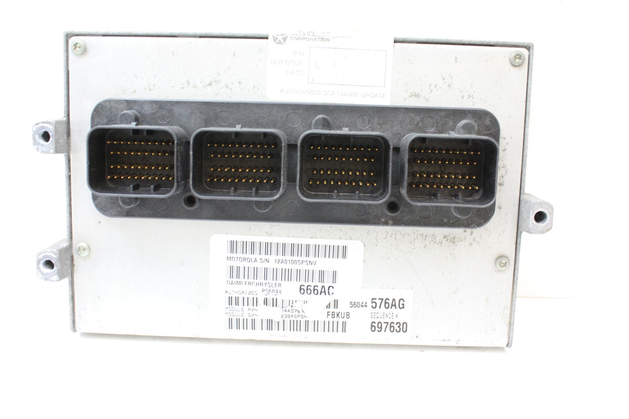 05 2005 Liberty P56044666AC Computer Brain Engine Control ECU ECM EBX Module