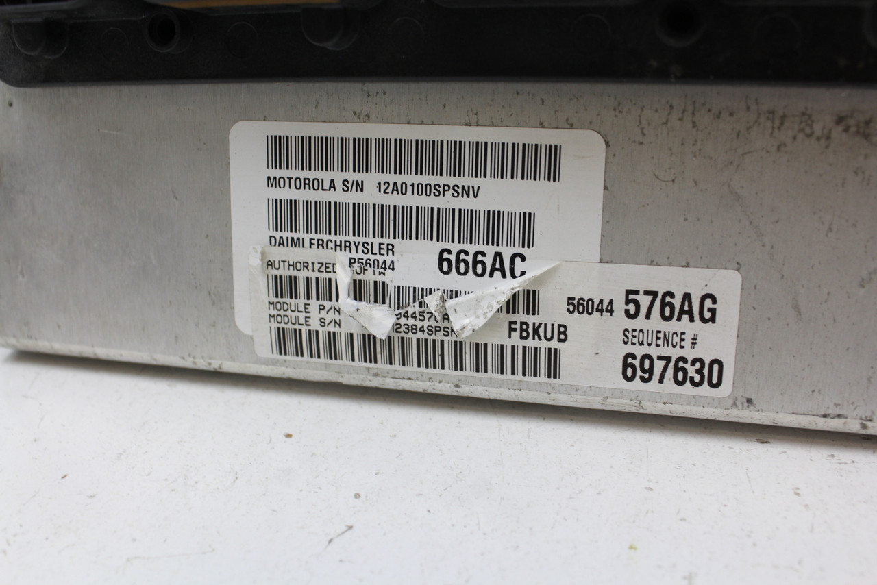 05 2005 Liberty P56044666AC Computer Brain Engine Control ECU ECM EBX Module