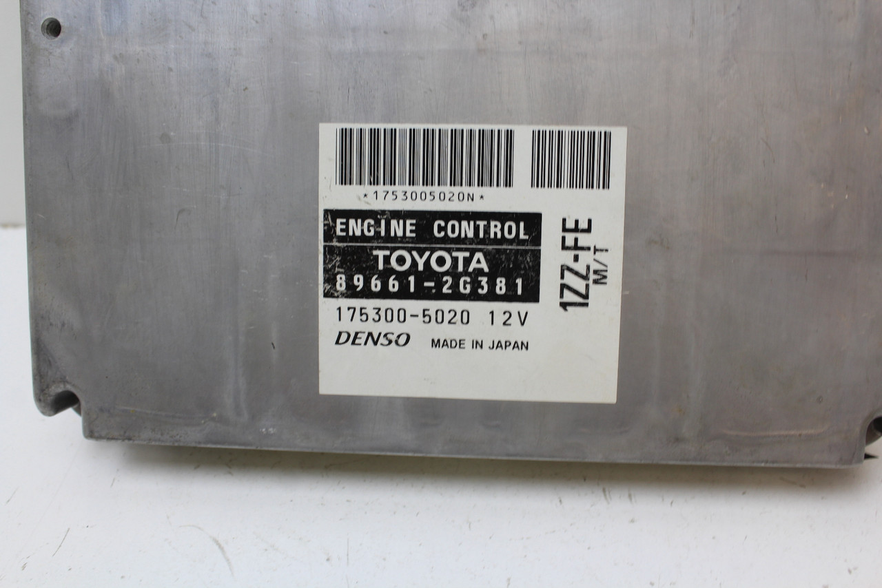 03-05 Celica GT 89661-2G681 Computer Brain Engine Control ECU ECM EBX Module