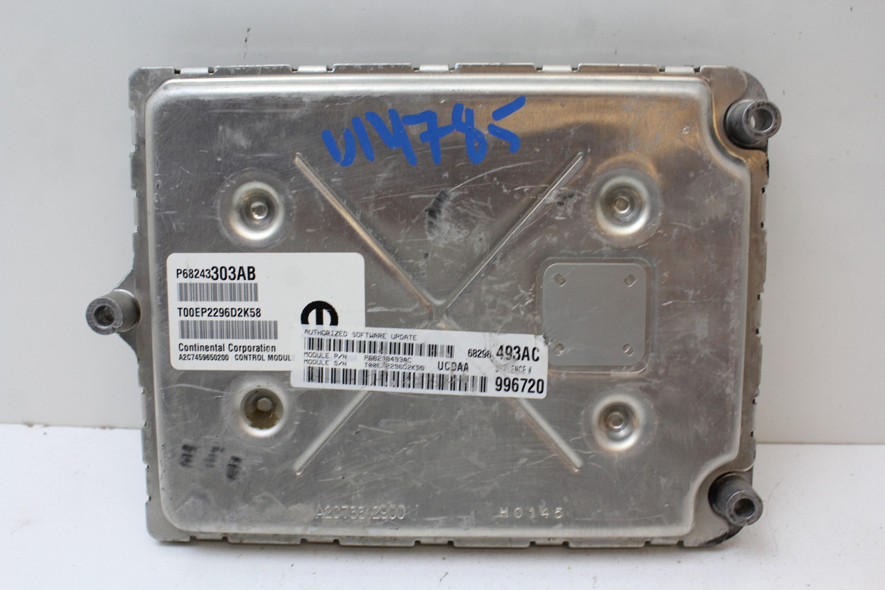 16-20 Ram 1500 P68298493AC Computer Brain Engine Control ECU ECM EBX Module
