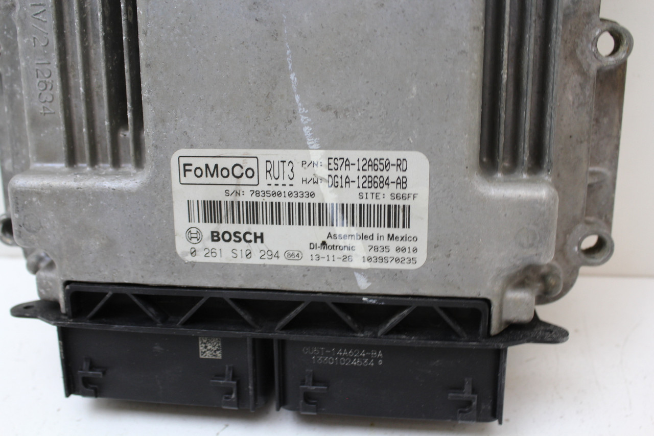 14 2014 Fusion ES7A-12A650-RD Computer Brain Engine Control ECU ECM EBX Module