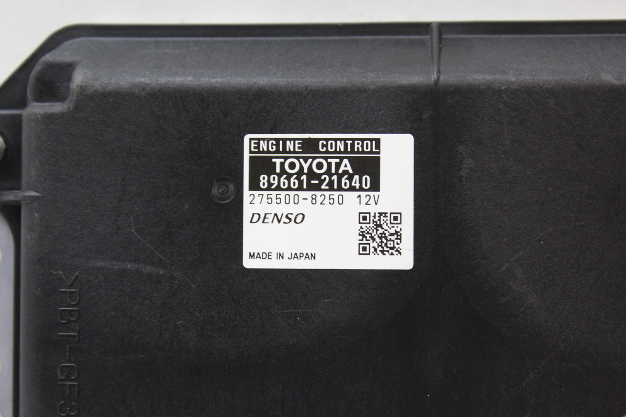 14 15 Toyota Scion 89661-21640 Computer Brain Engine Control ECU ECM EBX Module