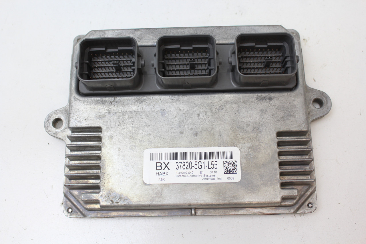 2013 13 Honda Accord 37820-5G1-L55 Computer Engine Control ECU ECM EBX Module