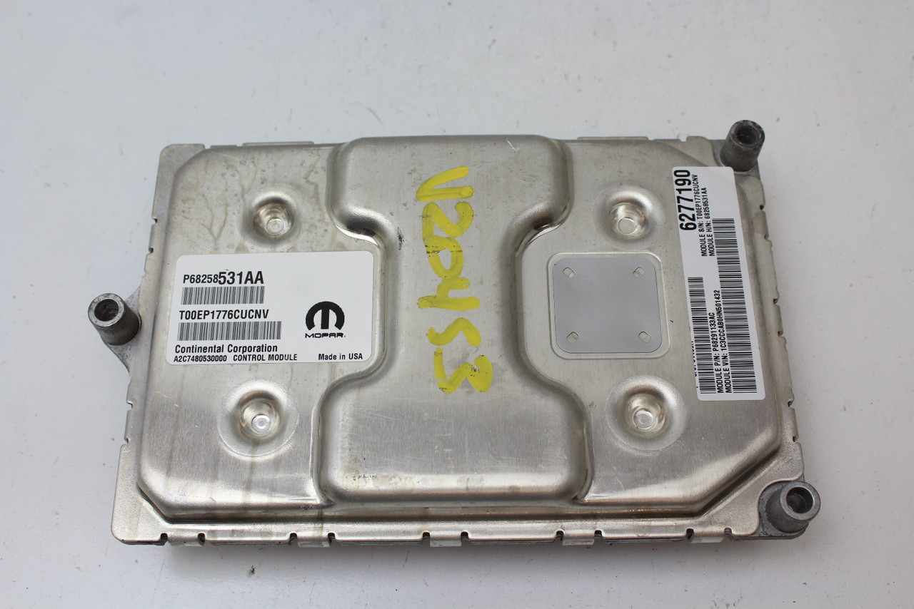 16 17 Chrysler 200 68258531AA Computer Brain Engine Control ECU ECM EBX Module