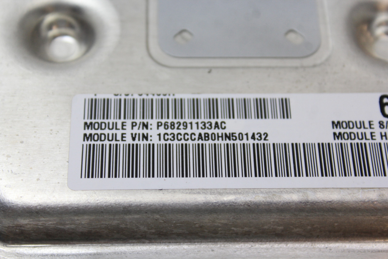 16 17 Chrysler 200 68258531AA Computer Brain Engine Control ECU ECM EBX Module
