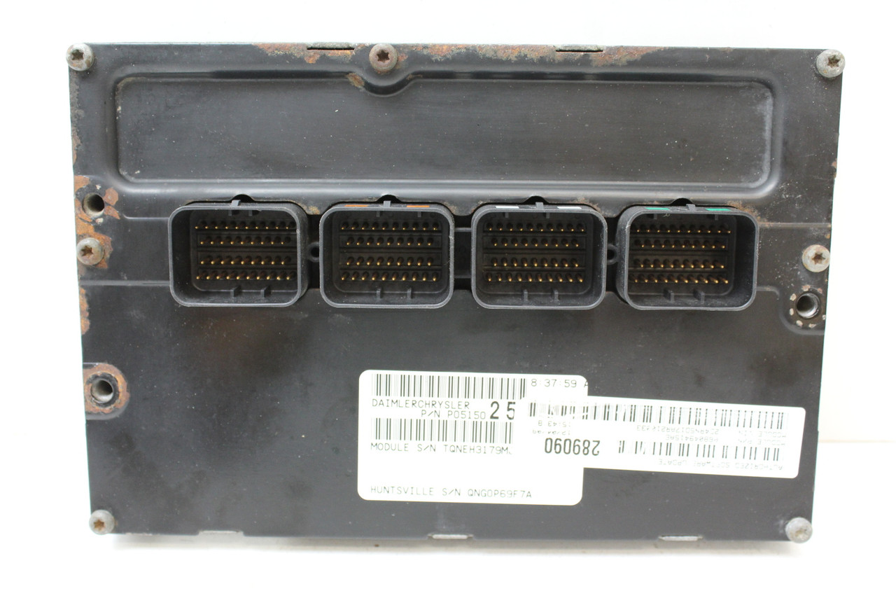 08-10 Caravan P68049415AE Computer Brain Engine Control ECU ECM EBX Module