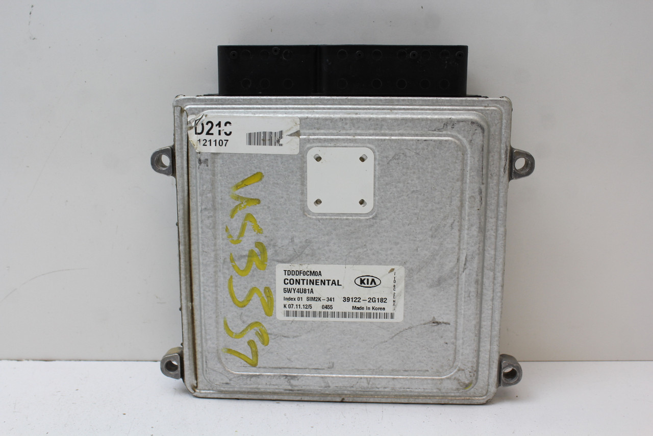 11-13 Forte 39122-2G182 Computer Brain Engine Control ECU ECM EBX Module