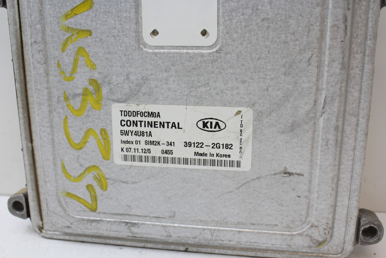 11-13 Forte 39122-2G182 Computer Brain Engine Control ECU ECM EBX Module