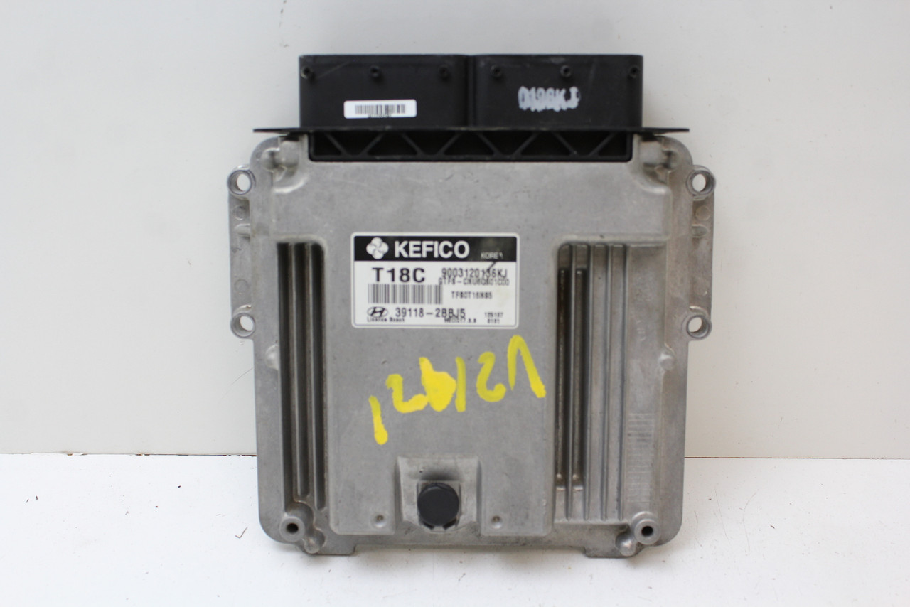 13 2013 Veloster 39118-2BBJ5 Computer Brain Engine Control ECU ECM EBX Module