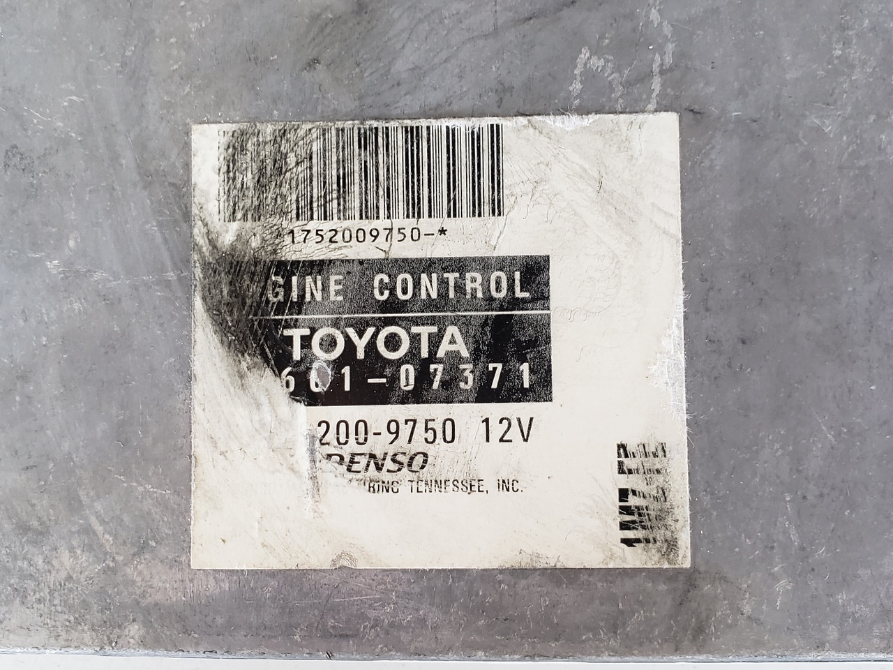 2002-2003 Avalon 89661-07371 Computer Brain Engine Control ECU ECM EBX Module 2002-2003 Avalon 89661-07371 Computer Brain Engine Control ECU ECM EBX Module