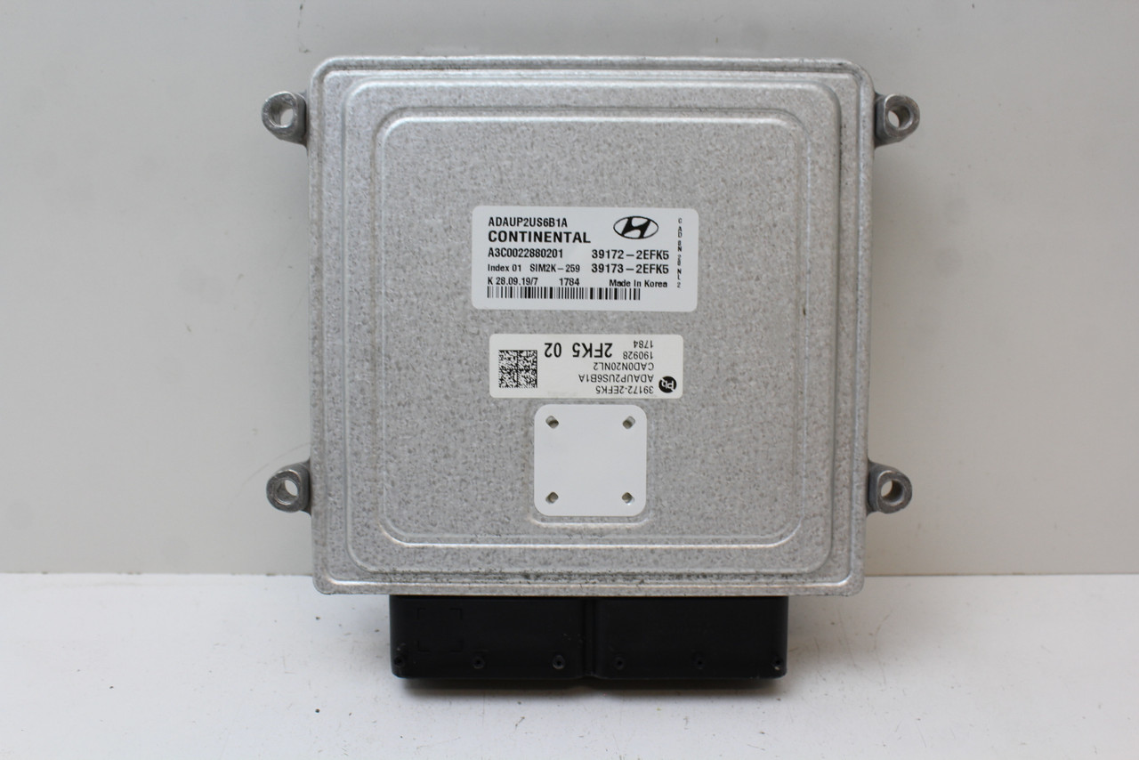2020 20 Hyundai Elantra 39173-2EFK5 Computer Engine Control ECU ECM EBX Module