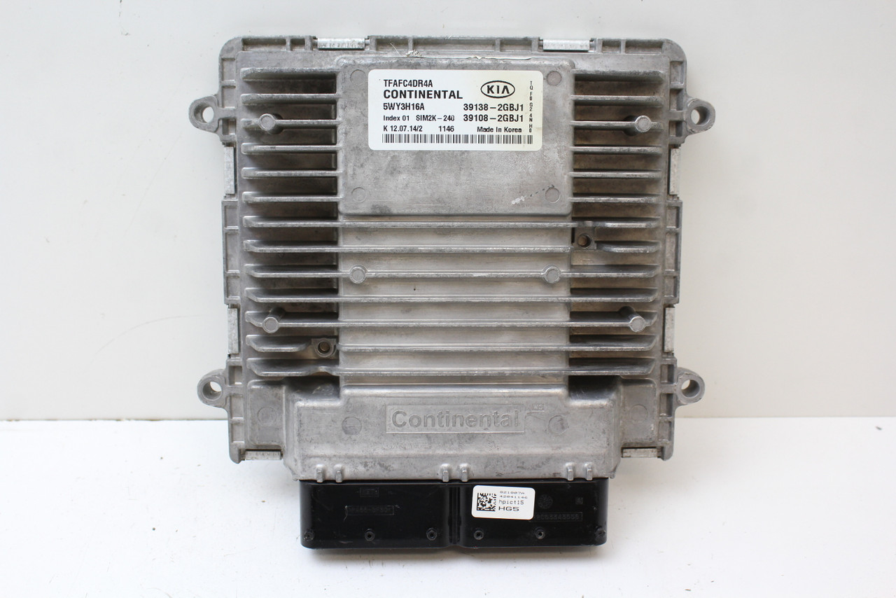 2015 15 Kia Optima 39108-2GBJ1 Computer Brain Engine Control ECU ECM EBX Module