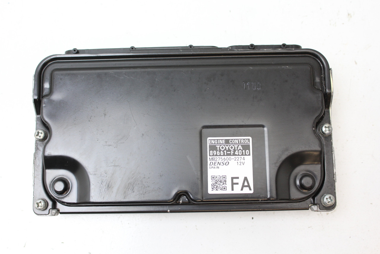 2018 18 Toyota CHR C-HR 89661-F4010 Computer Engine Control ECU ECM EBX Module