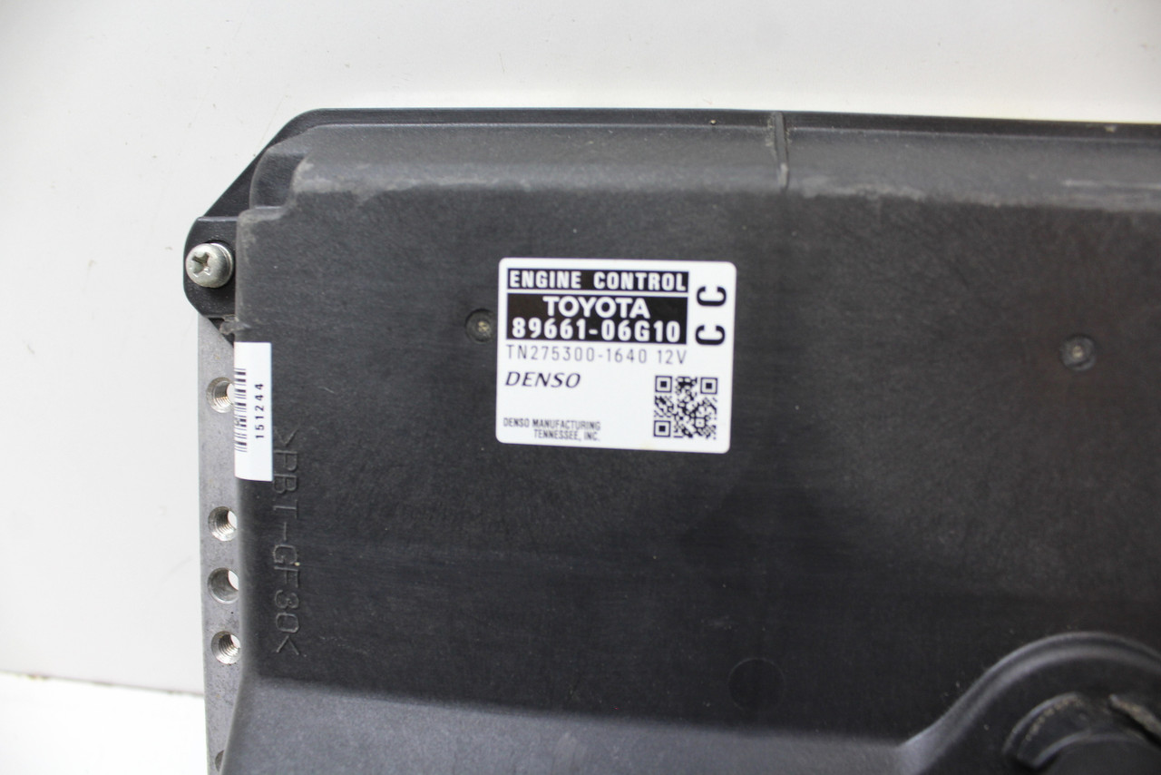08-09 Camry 89661-06G10 Computer Brain Engine Control ECU ECM EBX Module
